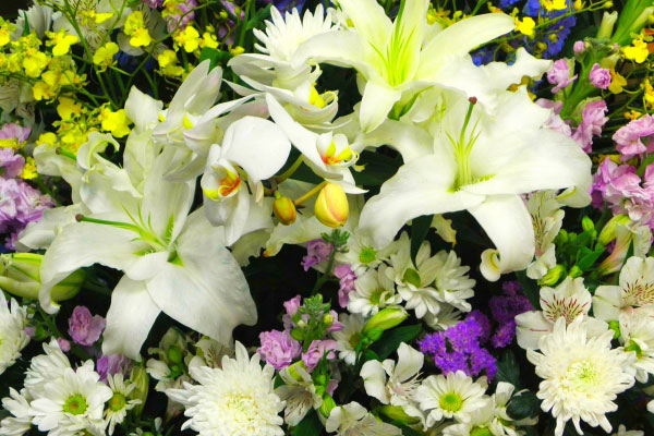キリスト教の葬儀の場合供花は何を送れば良い？